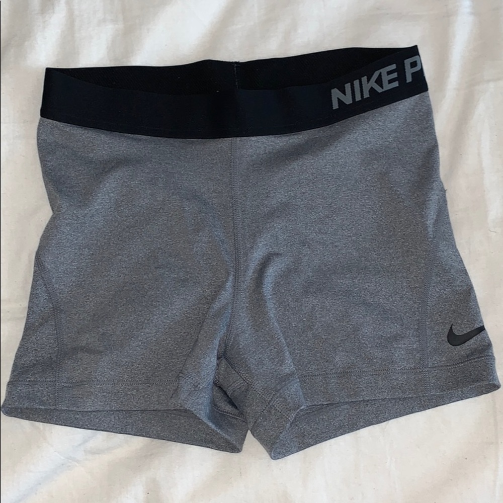 Nike Pro Gray Shorts